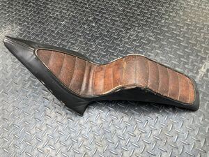  Harley rigid seat pan shovel evo TC rigid chopper .! one-off original leather 