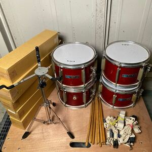 e2061 KAWAI カワイ ドラムセット スタンド ベルト バチセット 打楽器 160サイズにて発送
