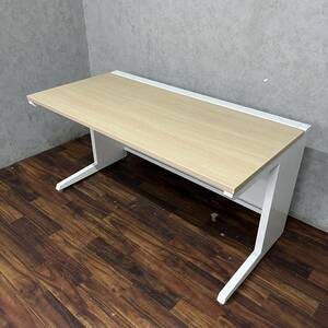 WY12/34 Okamura Okamura Desk Plat Desk Desk Office 3V21AH-MK54 Белый неогрозный свет L Leg W140 × D70 × H72CM ◆