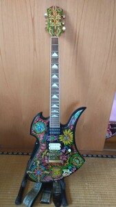 １円スタート　音出し確認済　FERNANDES　hideモデル　エレキギター