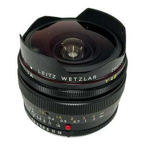 LEICA ライカ FISHEYE-ELMARIT-R 1：2.8/16 一眼レフレンズ フィルムカメラ マニュアルフォーカス 保管品【中古】