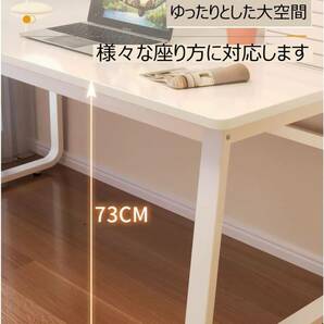 PQNLXLN 北欧 U型 デスク パソコンデスク 幅80cm 幅100cm 奥行50cm 組立簡単 シンプル ワークデスク PC作業台 の画像5