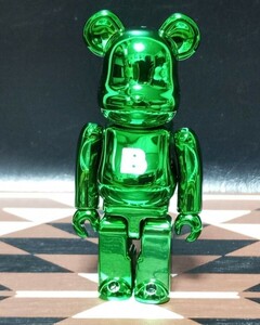 BE@RBRICK ベアブリック シリーズ24 BASIC ベーシック メタリック グリーン B 小 現品のみ D2308146