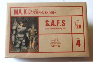 [ postage included ][ unopened ]MAK 4 SAFS Maschinen Krieger 