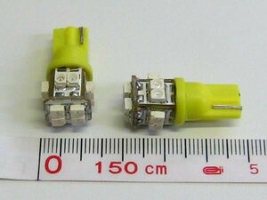 T10 SMD12連LED ◆ ( オレンジ ) 2個set