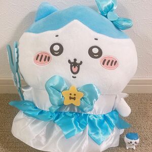 まじかるちいかわbigぬいぐるみ ハチワレ ぱっつんなハチワレ ミニフィギュア セット販売 うさぎ ちいかわ 青 アミューズメント