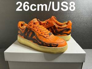 AIR FORCE 1 "ORANGE SKELTON" CU8067-800 （スターフィッシュ/ブラック/スターフィッシュ）