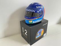 ★送料込み★ F.アロンソ ヘルメット 1/2スケール フェルナンド・アロンソ 2018年 BELL マクラーレン McLaren FERNANDO ALONSO kimoa BR_画像1