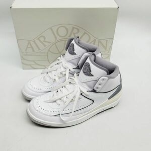 491141【27cm】NIKE AIR JORDAN 2 RETRO エアジョーダン レトロ DR8884-100 ホワイト US9 シューズ スニーカー ナイキ