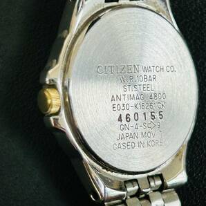 【◇8】１円スタート！ CITIZEN シチズン エコドライブ E030-K16261 稼働品 レディース 中古品 保管品の画像8