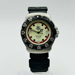 【2766】1円スタート！　TAGHEUER　タグホイヤー　プロフェッショナル　200　クォーツ　WA1211　不動　中古品　保管品