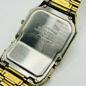 【46】1円スタート！ CASIO 時計 カシオ AB-200G ALARM CHRONO TELEMEMO 20 不動 電池切れ 中古品 保管品の画像8