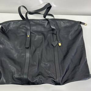 1円スタート★ LOEWE ロエベ レザー トートバッグ ブラック 中古品 保管品 ブランド バッグ キレイ目 小傷小 角すれ小の画像1