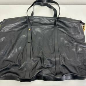 1円スタート★ LOEWE ロエベ レザー トートバッグ ブラック 中古品 保管品 ブランド バッグ キレイ目 小傷小 角すれ小の画像2