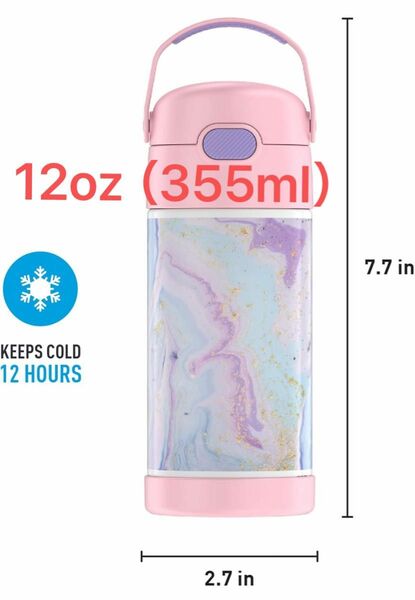 サーモス ストロー 水筒 THERMOS