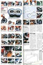 カワサキ W650 特集 雑誌　キャブレター レーシングキャブCR マフラー 交換 ヘッド面研 低中速トルクを大きく ピストン 流用 ボアアップ_画像10