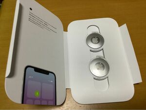 早いもの勝ち！Appleエアタグ本体2個セット！新品未使用正規ストア購入品