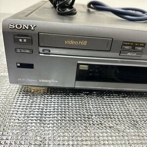 SONY WV-H4 Hi8 VHS ビデオデッキ 8mm カセットレコーダー 8ミリ の画像4