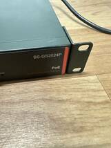 BUFFALO バッファロー BS-GS2024P 24-Port Gigabit PoE Switch スマートスイッチ 24ポート_画像4