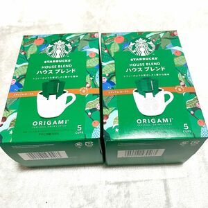 スタバ　スターバックス STARBUCKS ドリップコーヒー ハウスブレンド　ミディアムロースト　5CUP×2セット　①