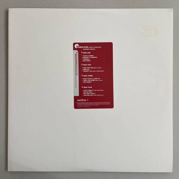 Fabolous - Ghetto Fabolous (USオリジナル/プロモ/Promo/2LP)