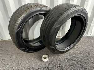 275/45R21 110H 2本 PIRELLI P ZERO PZ4【中古/埼玉より発送/R64】