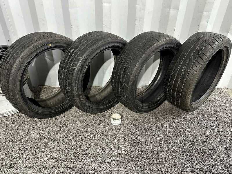 215/45R18 89W 4本 GoodYear EAGLE REVSPEC RS-02【中古/埼玉より発送/R64】