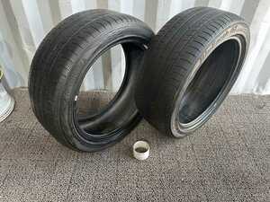 225/45R18 91W 2本 YOKOHAMA BluEarth-GT AE51D【中古/埼玉より発送/R64】