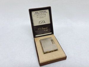  long-term storage / present condition goods / spark verification settled S.T.DUPONT lighter line 2 box / booklet attaching Dupont cigarettes smoking . Vintage brand high class 202375