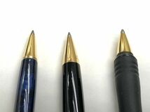 未使用/長期保管品 PILOT ボールペン 3本セット CUSTOM74 CLUTCH POINT 0.7 細字 黒 パイロット カスタム クラッチポイント 金 青 ①_画像4