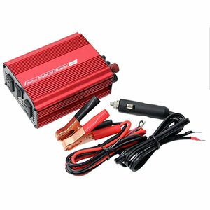 【送料無料】 大自工業 メルテック USB＆コンセント DC24V 300W SIV-301 車内用 コンセント 車載 車で 家電 ノートパソコン スマホ