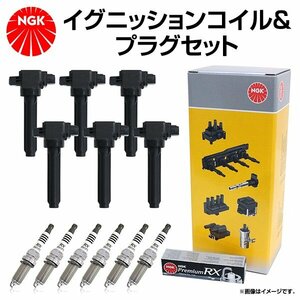 NGK スパークプラグ ＆ イグニッションコイル セット 12本セット LFR6ARX-P U5084 トヨタ クラウン GWS214 プレミアムRXプラグ 交換 補修