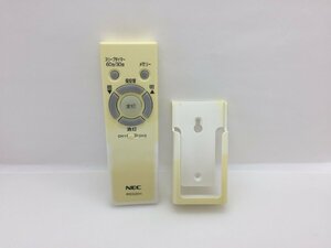 NEC　照明用リモコン　RE0201　中古品F-4390