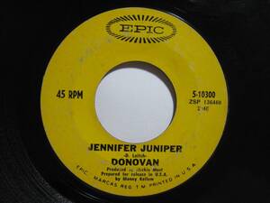 【7”】 DONOVAN // JENNIFER JUNIPER / POOR COW US盤 ドノヴァン ジェニファー・ジュニパー プア・カウ