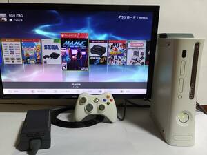 Xbox360 1TB HDD RGH accessory attaching operation OK Japanese .(Jasper) [N903]