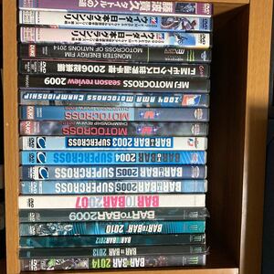 AMA スーパークロス・モトクロス FIMモトクロスGP MFJ全日本モトクロス FIMトライアルGP DVD 19本セット　中古