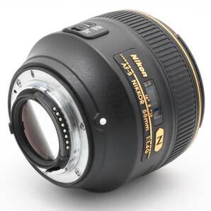 【A87】Nikon 単焦点レンズ AF-S NIKKOR 58mm f/1.4G Fマウント フルサイズ対応の画像3