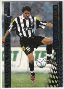 デルピエロ☆PANINI/CALCIO CARDS 2001☆76 ALESSANDORO-DEL-PIERO JUVENTUS