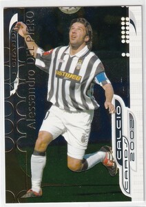 デルピエロ・グランデ☆PANINI/2002 CALCIO CARDS☆G4 ALESSANDORO-DEL-PIERO JUVENTUS