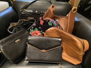 希少 格安 レディースバック おまとめ LANCEL FEILER Pierre balmain LBONARD PER SPOOK ELLE 他 ショッピング おでかけ プレゼント