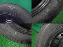 c21◆ダイハツ (スバル) 純正 13×4J 約+40 スチールホイール◆RoTaLLa 155/65R13 73T 中古タイヤ付鉄ホイール1本_画像4