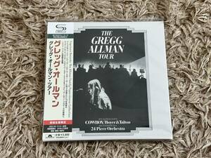 紙ジャケ グレッグ・オールマン・ツアー THE GREGG ALLMAN TOUR 国内盤 SHM-CD 廃盤