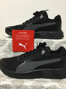 ◎美品 送料込◆23.5 プーマ PUMA スニーカー 黒 10◆0401