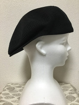 ★美品 送料込★カンゴール KANGOL ハンチング M 黒 12 0401_画像5