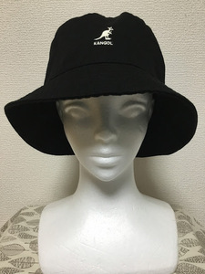 ★送料込★カンゴール KANGOL 黒 バケットハット L 07 0403