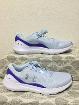 ◎新品 送料込◆24.0 UNDER ARMOUR スニーカー 水色 02◆0412_画像5