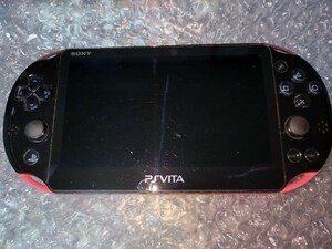 動作確認済 SONY PS Vita PCH-2000 本体 ピンク ブラック Play Station PINK BLACK 