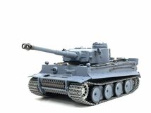 【激レア 入手困難！塗装済み完成品戦車ラジコン】Heng Long 2.4GHz Ver.7.0 1/16 タイガーI型 3818-1 Upgrade メタルキャタピラバージョン_画像8