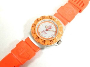 TAG HEUER/ TAG Heuer Professional 200m/FORMULA1/ Formula 1/ wristwatch /373.513/ orange / operation goods / brand 