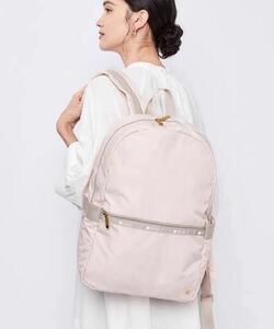  tag equipped [ Le Sportsac tea cot ] rucksack pink mother's bag Jim bag ballet rhythmic sports gymnastics rucksack backpack 